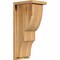 Ekena Millwork Ridgewood Rough Sawn Corbel w/Backplate, Western Red Cedar, 8"W x 10"D x 22"H COR08X10X22RID01RWR - alternate 1